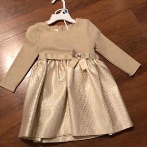 Toodler Gold Dress